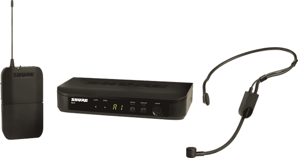 Shure Eenvoudig HF-systeem met hoofdmicrofoon