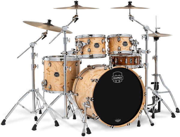 MAPEX SATURN VI SATGE 22" Natuurlijk gevlamd esdoorn
