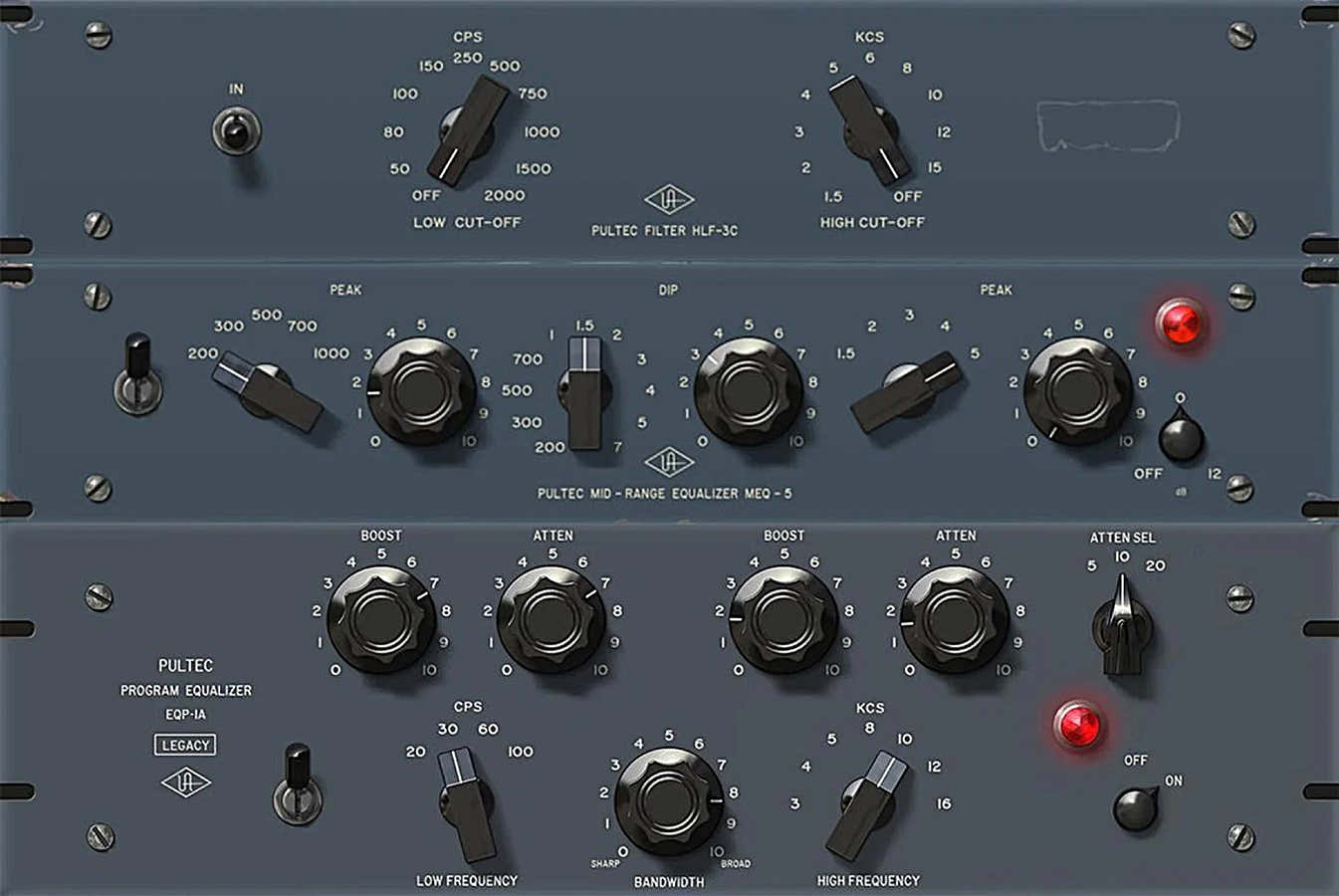 UAD Pultec passieve EQ-collectie