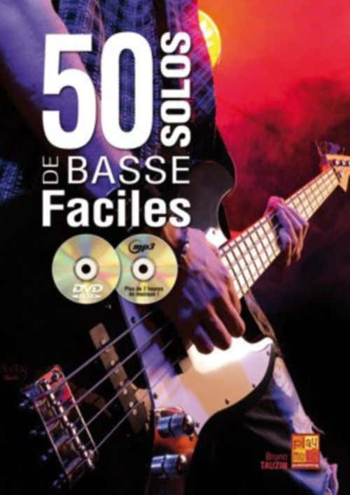 Tauzin Bruno - 50 Solos De Basse Faciles + CD MP3 + DVD
