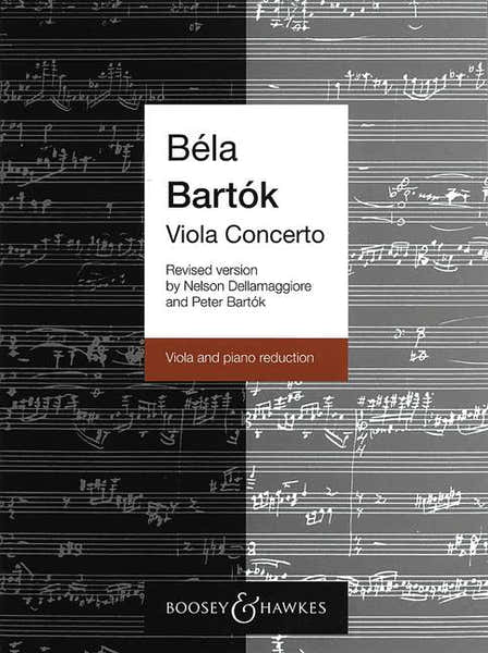 Boosey & Hawkes Bartok Bela - Viola Concerto Op. Posth. - Viola And Orchestra