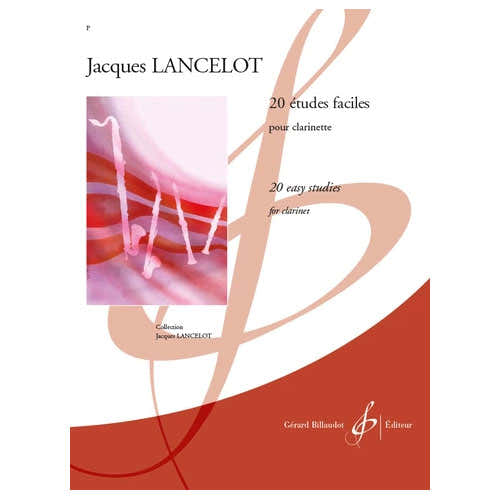 20 Études Faciles Bes-klarinet - Lancelot