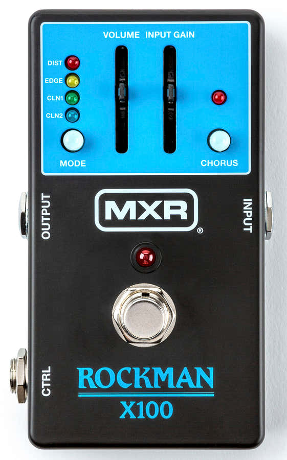 Rockman X100 Analoge toonprocessor Overdrive