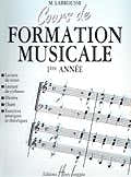 Lemoine Cours De Formation Musicale Vol.1 - Labrousse