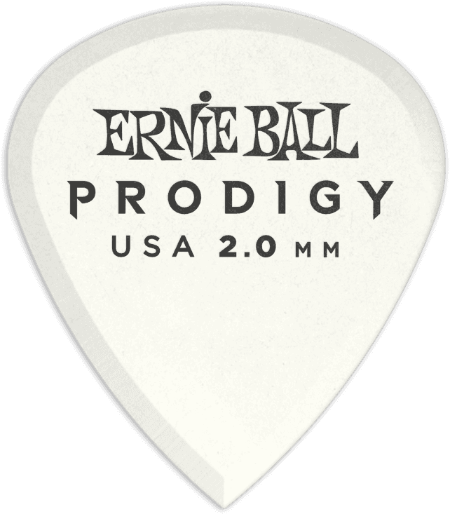 Plectrums Prodigy Zakje van 6 Wit Mini 2mm