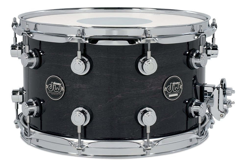 SNARE DRUM PERFORMANCE LACQUER EBONY STAIN