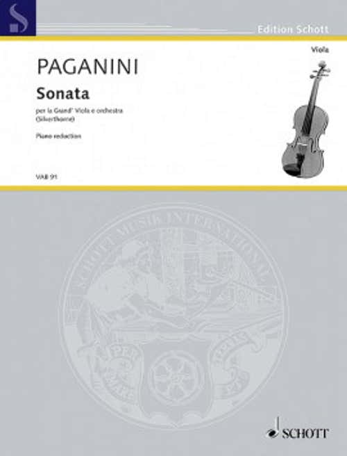Paganini N. - Sonate - Altviool en piano
