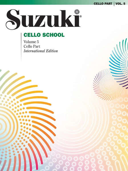 Alfred Publishing Suzuki Cello School VL. 5 - Cello Part