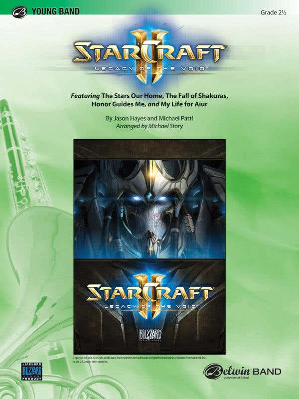 HAYES M. - STARCRAFT II LEGACY TO THE VOID - SCORE & PARTS