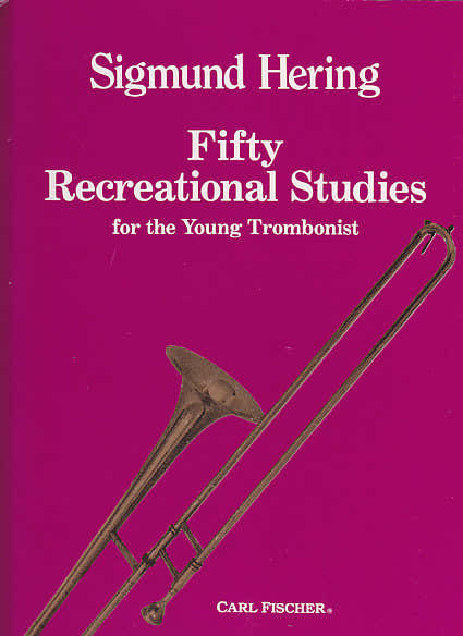 Hering - 50 Recreatieve Etudes - Trombone