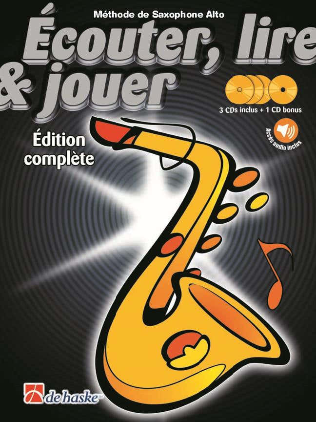 Écouter Lire Et Jouer Complete Editie Altsaxofoon