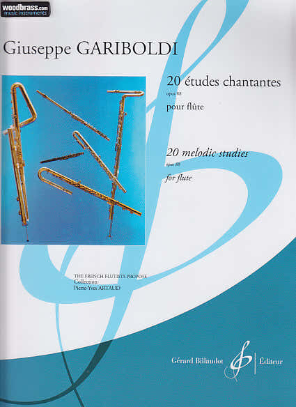 Gariboldi G. - 2 Études Chantantes Op.88 - Flute