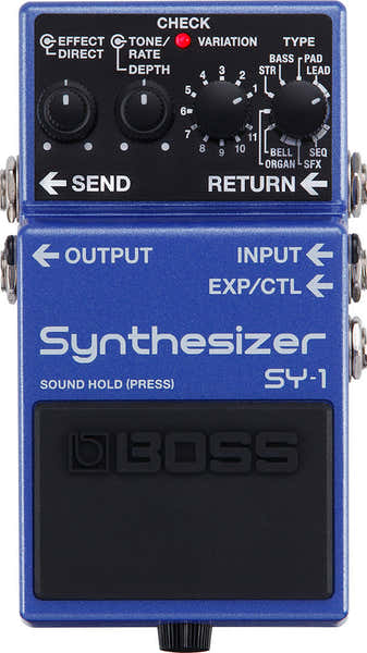 Boss SY-1 Compact gitaarsynthesizerpedaal