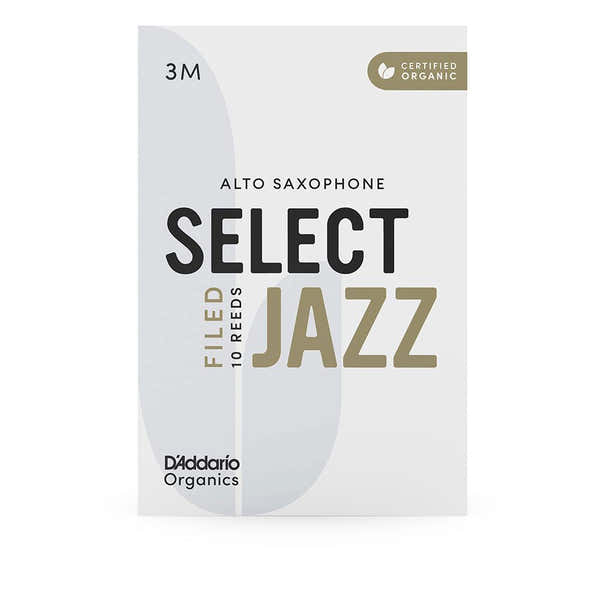D'addario - Rico ORGANIC SELECT JAZZ 3M - SAXOPHONE ALTO (FR CUT)