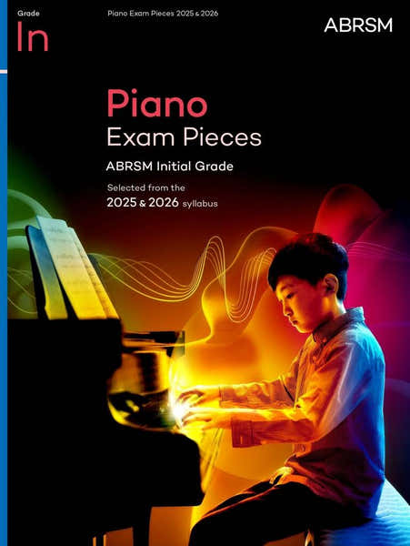ABRSM Publishing PIANO EXAM PIECES 2025 & 2026 - INITIAL GRADE