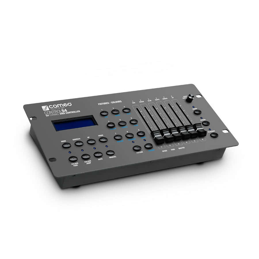 BESTURING 54 - 54-KANAALS DMX-CONTROLLER