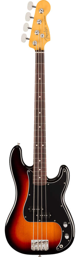 American Professional Classic Precision Bass RW 3-kleuren-sunburst