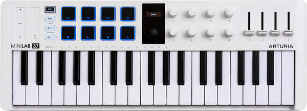 Arturia MiniLab 37 mk3 Wit