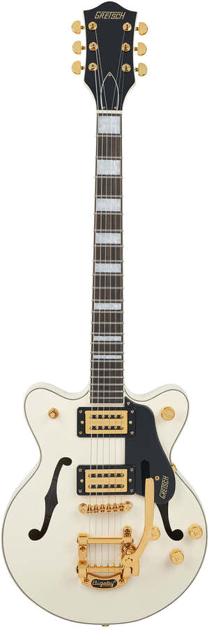 G2655TG Streamliner Center Block Jr. Bigsby LTD LRL Vintage Wit