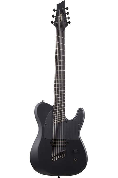 Schecter Pt-7 Zwart Multiscale Ops Satijn zwart Open poriën