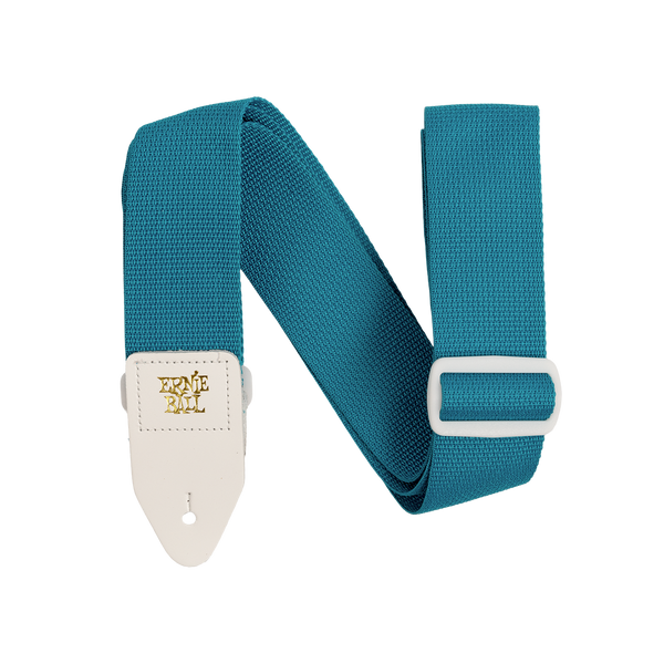 TEAL AND WHITE STRAPS