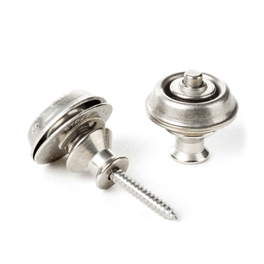 Straplock Dual - Vintage nikkel