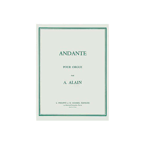 Combre Alain A. - Andante - Orgue