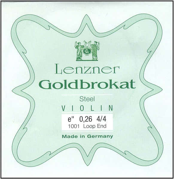 STRINGS VIOLIN LENZNER GOLDBROKAT VIOLIN E 0,26 S MEDIUM