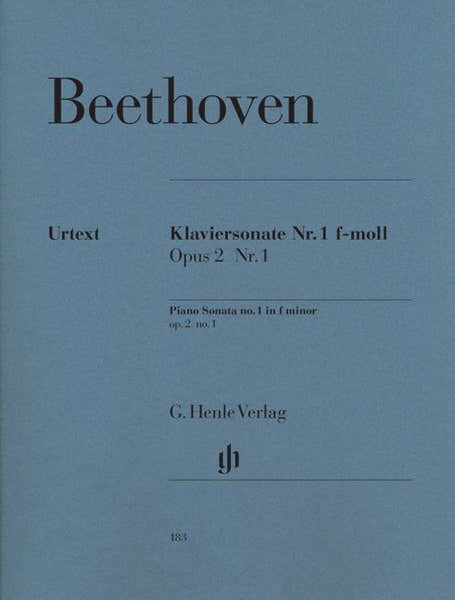 Henle Verlag Beethoven L.V. - Piano Sonata No. 1 F Minor Op. 2,1
