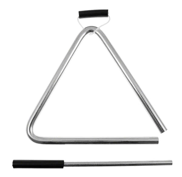 406 - 6" TRIANGLE - HIGH QUALITY STEEL ALLOY