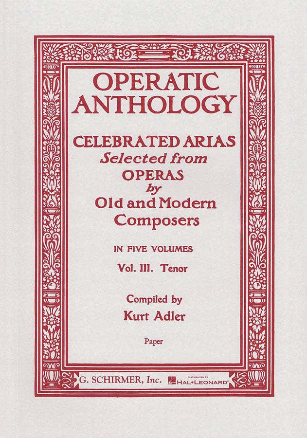 Operabundel deel 3 - tenor en piano