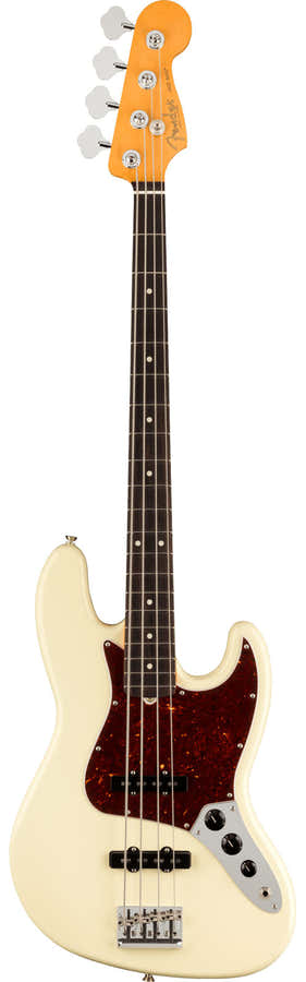 Jazz Bass American Professional II RW Olympisch wit