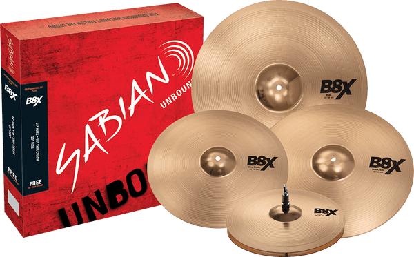 Set B8X Performance Set Plus 14/16/2 + 18" Crash +9 DAGEN PROEF DRUMEO