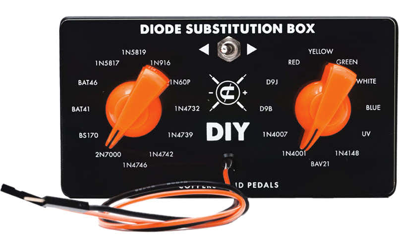 Substitutiedoos voor diodes