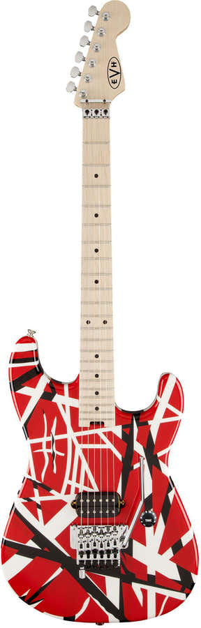 Striped Red With Black Stripes
