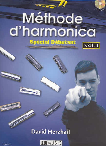 Lemoine Herzhaft - Méthode D'harmonica Vol.1 - Harmonica