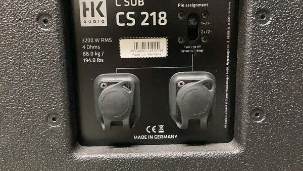 HK Audio CS 218 - SUB FOR CONTOUR X SERIES - B Stock