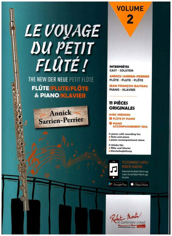 Sarrien Perrier A. - De reis van de kleine fluit Vol.2 - Fluit