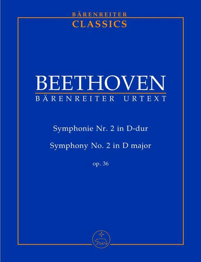 Beethoven L.V. - Symphonie N°2 En Re Majeur Op.36 - Zakpartituur