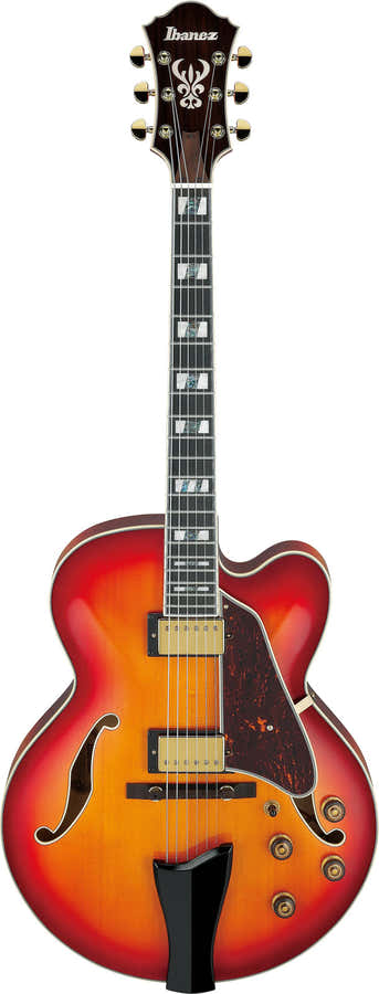AF115AWB Verouderde whiskyburst Artstar