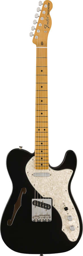 Telecaster 60s Thinline Vintera II MN Zwart