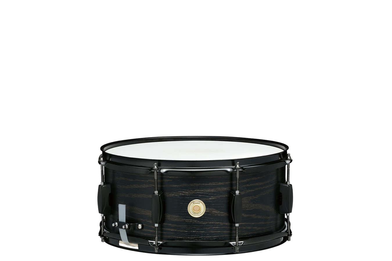 WOODWORKS 6.5"X14" SNARE DRUM BLACK OAK WRAP