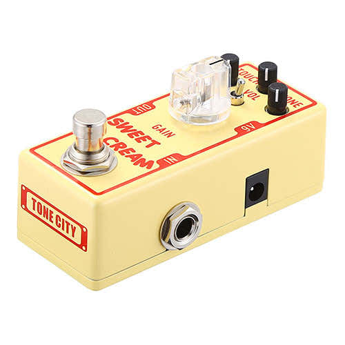 Tone City T-M Series - Sweet Cream II, overdrive with tone control
