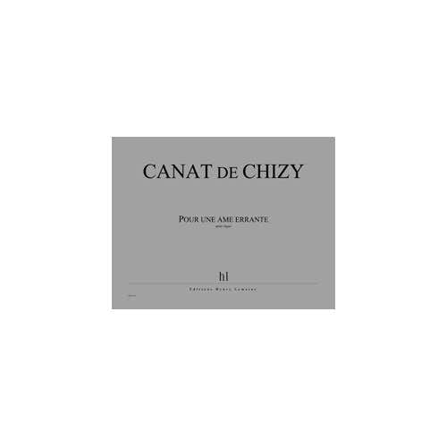 Jobert Canatchizy - Pour Une Ame Errante - Orgue