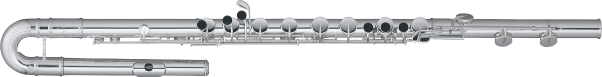 305 Basfluit Quantz - Gebogen Kop + C-Voet