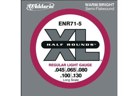 ENR71-5 Half Rounds Regular Light 5C 45-130