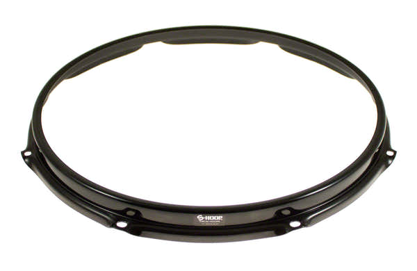 SH168-BLK HOOP 16" 8 HOLES - BLACK