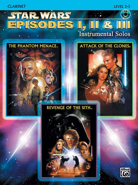 Williams John - Star Wars Episodes I-iii + CD - Klarinet en piano