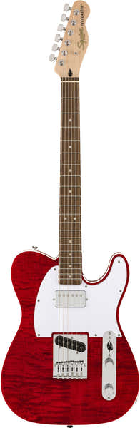 Squier Telecaster Affinity Fmt Sh Lrl Transparant karmozijnrood