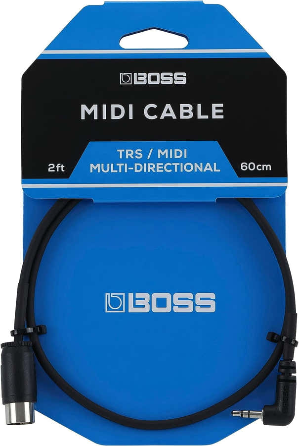 Verbindingskabel TRS/MIDI 2FT / 60CM